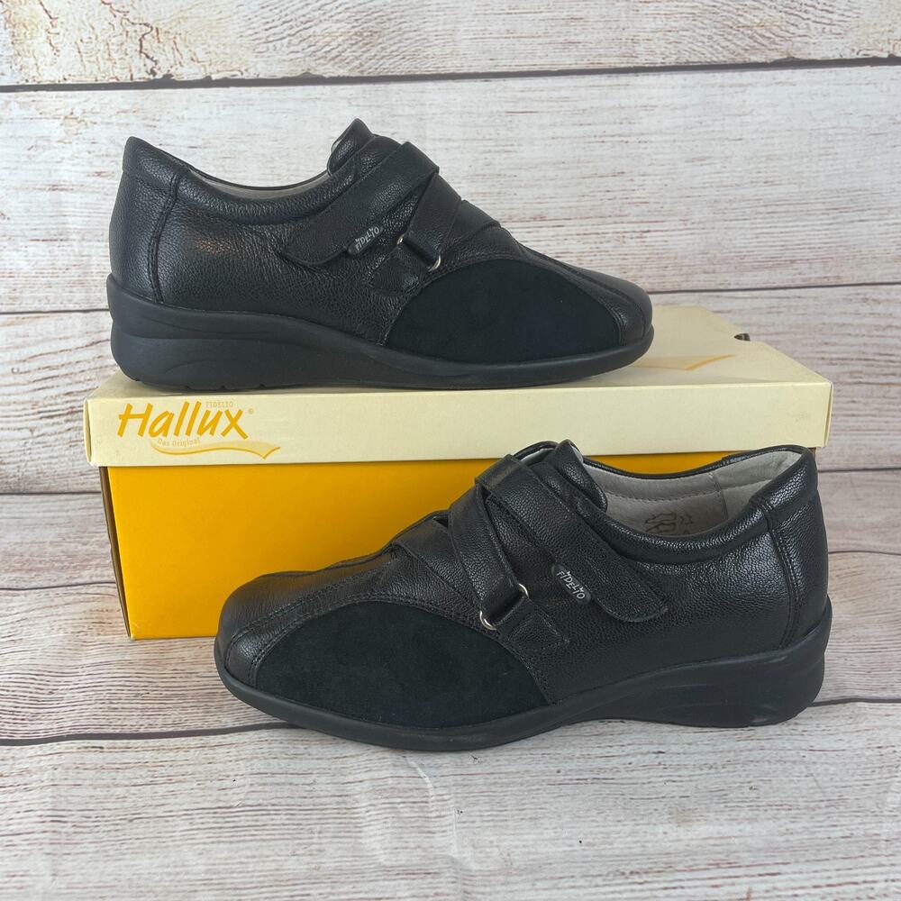 Fidelio Hallux Das Original Jutta J Womens UK 3 US 5 Comfort Shoes Black